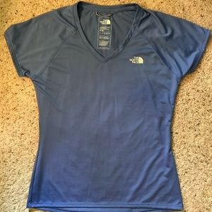 North face purple top dry-fit Medium